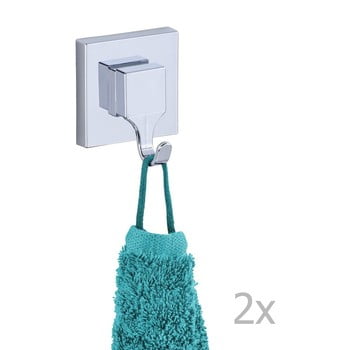Set 2 cârlige wenko cu sistem de prindere vacuum-loc, până la 33kg