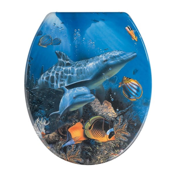 WC sedátko Wenko Sea Life, 45 x 37,5 cm