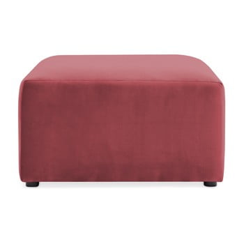 Suport pentru picioare vivonita velvet cube, roșu - roz