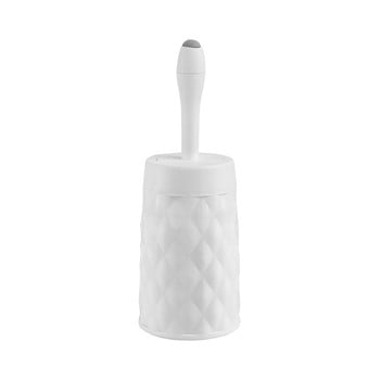 Perie de toaletă addis diamond finish toilet brush, alb