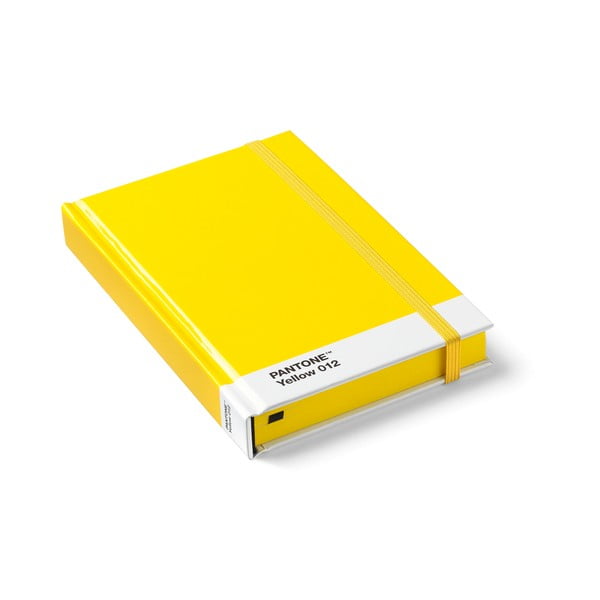 Malý žlutý zápisník Pantone