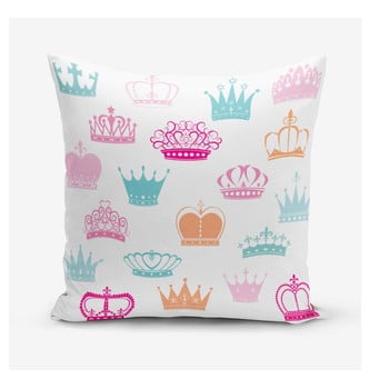 Față de pernă minimalist cushion covers crown, 45 x 45 cm