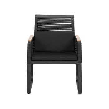 Set 2 scaune de grădină monobeli maya, negru