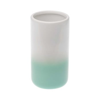 Suport din ceramică pentru periuța de dinți versa kaile, ø 6,5 cm, verde