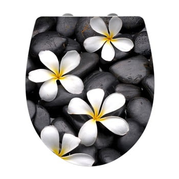 Capac wc cu închidere lentă wenko bloom, 45 x 38,8 cm