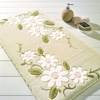 Covoraș de baie Confetti Bathmats Margherita, 80 x 140 cm, bej