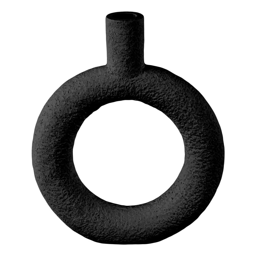 Černá váza PT LIVING Ring