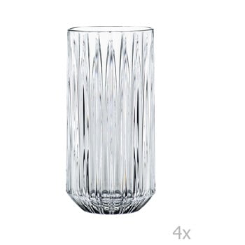 Set 4 pahare înalte din cristal Nachtmann Jules Longdrink, 375 ml