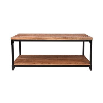 Măsuță cu blat din lemn de mango label51 sturdy, lungime 120 cm