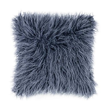 Pernă tiseco home studio mohair, 45 x 45 cm, albastru