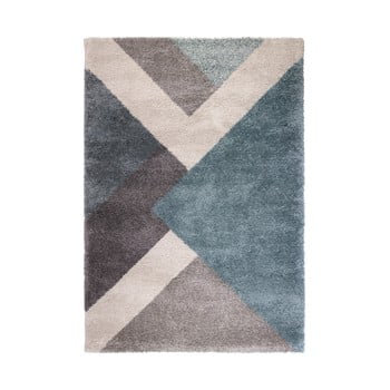 Covor flair rugs zula, 80 x 150 cm, albastru