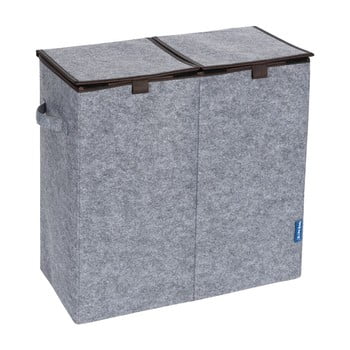 Coș de rufe wenko duo, 82 l, gri - maro