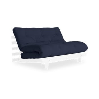 Canapea extensibilă karup design roots white/navy