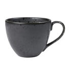 Black kameninový šálek na čaj Bitz Mensa, 460 ml