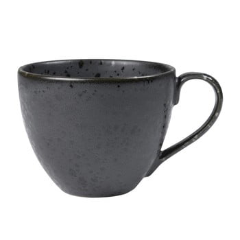 Ceașcă din ceramică pentru ceai bitz mensa, 460 ml, negru