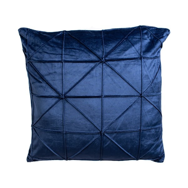 Tmavě modrý dekorativní polštář JAHU collections Amy, 45 x 45 cm