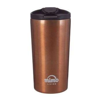 Sticlă termos premier housewares, 250 ml, negru-arămiu