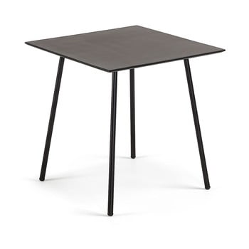 Masă la forma ulrich, 75 x 75 cm, negru