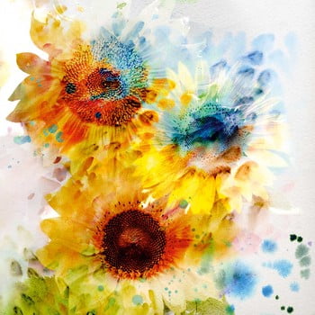 Tablou flowers, 60 x 60 cm