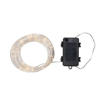 Șirag luminos led pentru exterior best season tuby, 50 becuri, alb