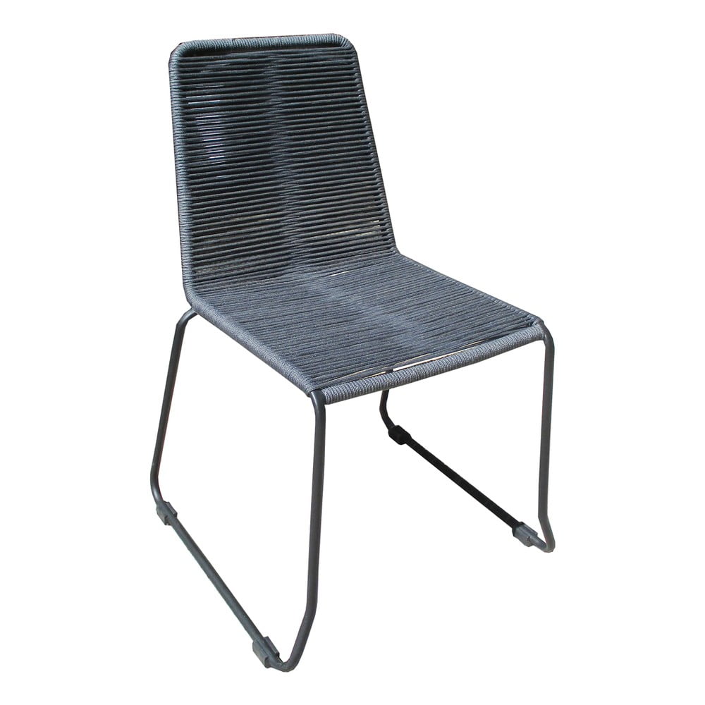 Sada 4 šedých zahradních židlí Ezeis Clipper