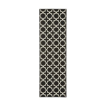 Covor hanse home joanne, 80 x 200 cm, negru alb