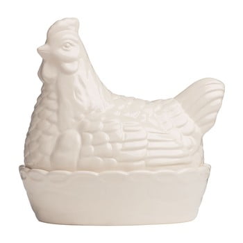 Recipient pentru ouă premier housewares crock, alb