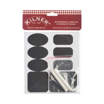 Set 26 etichete pentru cretă kilner