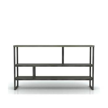 Bibliotecă din lemn de salcâm livin hill flow, 90 x 160 cm
