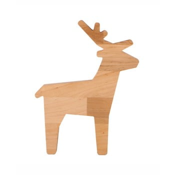 Decorațiune din lemn de alder nørdifra bambi, înălțime 24 cm