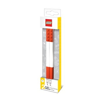 Set 2 pixuri cu gel LEGO®, roșu imagine