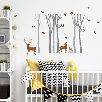 Autocolant de perete ambiance magic forest