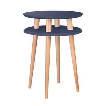 Măsuță de cafea ragaba ufo Ø 45 cm, gri grafit