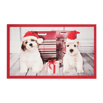 Preș zala living christmas dogs, 45 x 75 cm