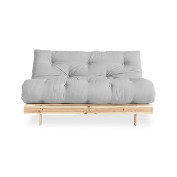 Canapea extensibilă karup design roots raw/light grey