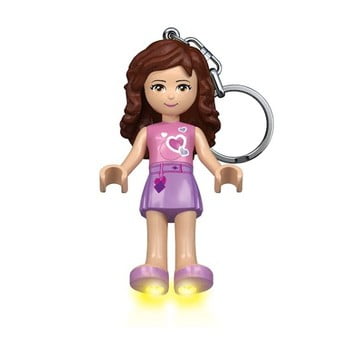 Breloc cu lanternă lego friends olivia