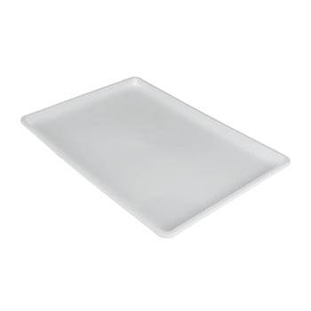 Tavă metaltex germatex, 45 x 31 cm, alb