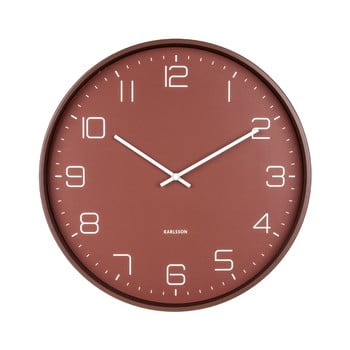 Ceas de perete karlsson lofty, ø 40 cm, roșu