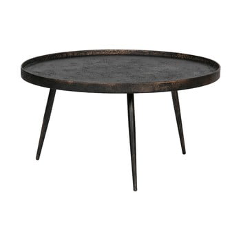 Măsuță auxiliară bepurehome bounds, ø 76 cm, negru