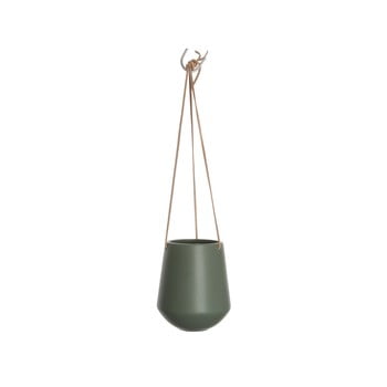 Ghiveci suspendat pt living skittle, diametru 13,5 cm, verde