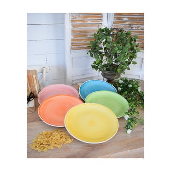 Set 10 farfurii orchidea milano summer, ø 27 cm