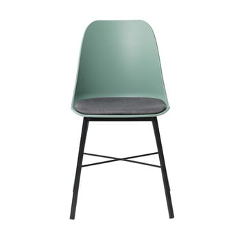 Scaun unique furniture whistler,verde mentă-gri