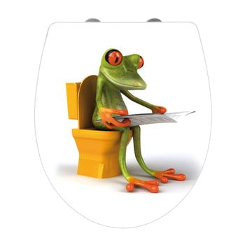 Capac wc wenko frog news, 45 x 38,8 cm