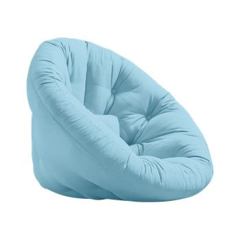 Fotoliu extensibil Karup Design Nest Light Blue
