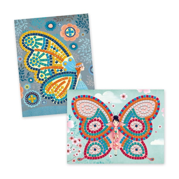 Kreativní sada pro děti Djeco Třpytiví motýlci