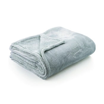 Pătură din microfibră decoking fluff peppermint, 170 x 210 cm, verde deschis