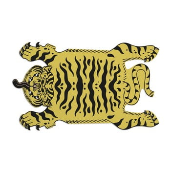 Covor really nice things tattoo tiger, 150 x 150 cm