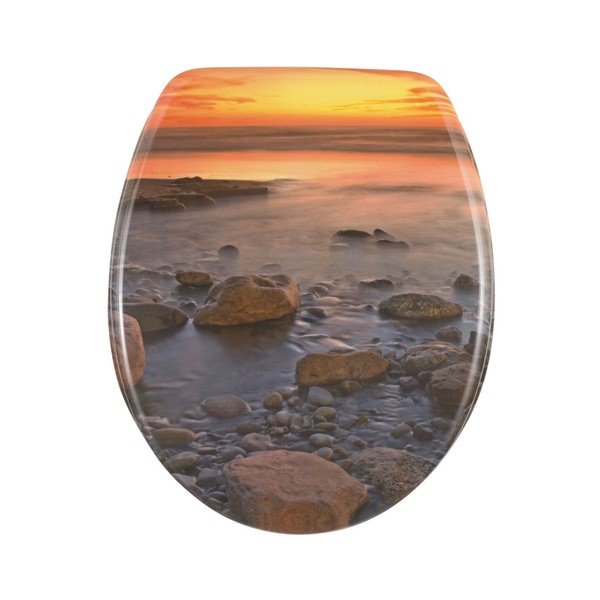 WC sedátko Wenko Stone Shore, 44,5 x 36,5 cm