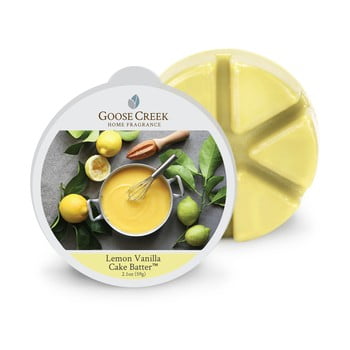 Ceară aromată pentru lămpi aromaterapie groose creek lemon vanilla cake batter, 65 ore de ardere