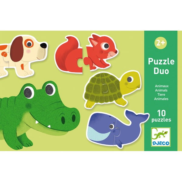 Dětské puzzle Djeco Duo Zvířátka